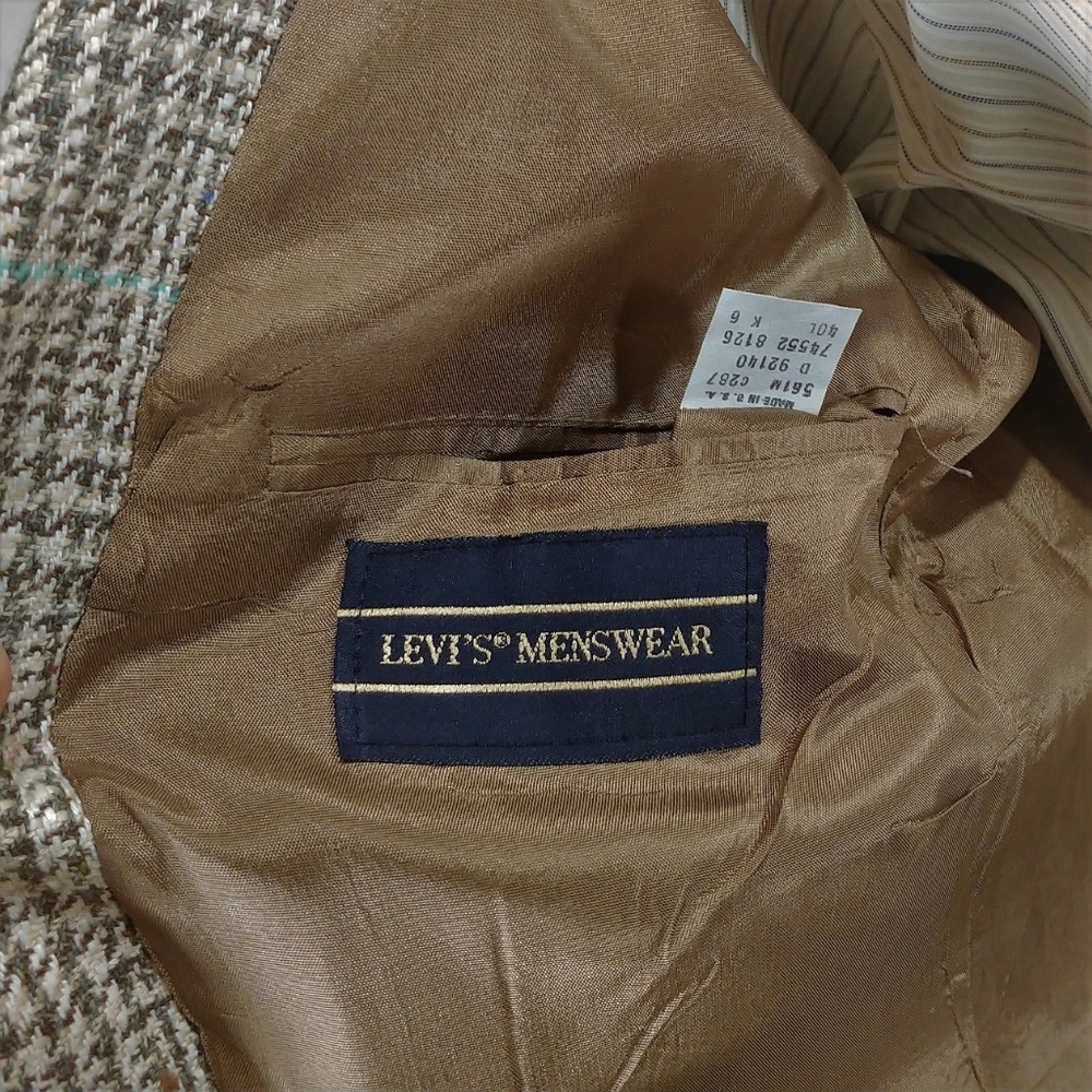 Levis Menswear Vintage Wool Jacket 40L - Picture 7 of 8